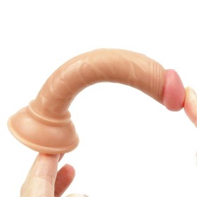 Realističan analni dildo sa graničnikom LVTOY00200-3